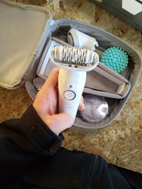 Epilator Braun Silk-épil 9 SkinSpa 9-381 pentru femei, set all-in-one, rezistent la apă, aparat de ras — fără cablu de încărcare și fără capete (stare: vezi a 2-a fotografie) 3
