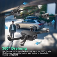 Tolatoyus IDEA16 C0 Drón 4K Kamerával, 40 km/h Sebesség, 5GHz WiFi FPV, 30 Perces Repülési Idő, Okostelefonos Vezérlés, Kezdőknek és Haladók 6