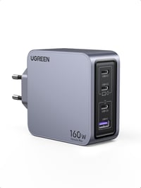 UGREEN Nexode Pro 160W GaN USB-C Töltő - 4 Portos Gyorstöltő MacBook, iPhone, iPad, Galaxy Készülékekhez, PD3.1 Támogatással

AI: I've creat 1