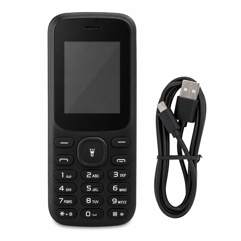 Telefon mobil cu butoane myPhone 2220 pentru vârstnici, ecran 1,77", Dual SIM — defect, pentru piese: nu pornește (stare: vezi poza a 2-a)