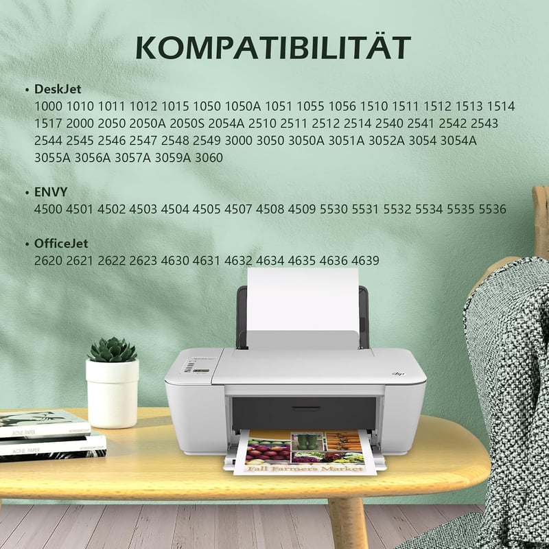 HP 301XL kompatibilis tintapatron szett, fekete és színes, Envy és DeskJet nyomtatókhoz