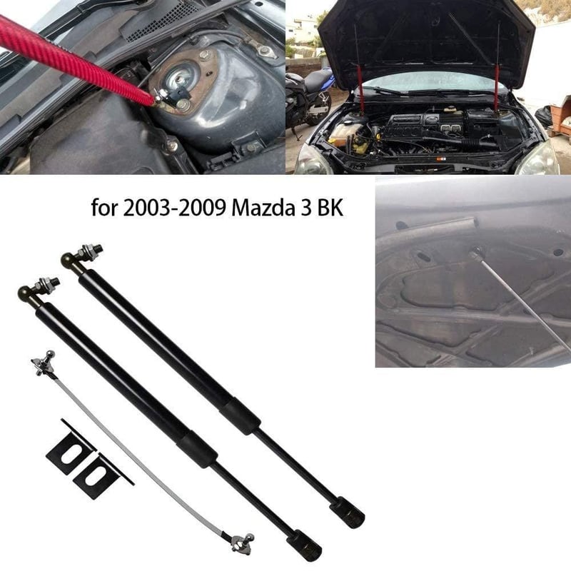 Mazda3 BK Sedan motorháztető teleszkóp 2003-2009 - Felújított