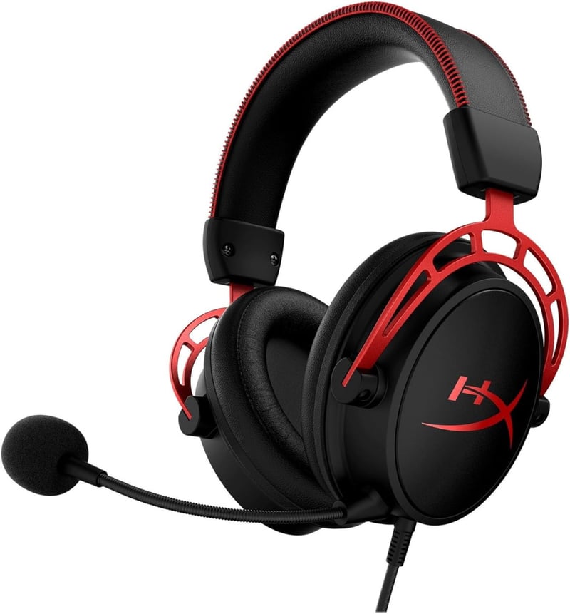 HyperX Cloud Pro Gamer Fejhallgató - Piros, 3.5mm Jack, Többplatformos Kompatibilitás, Aktív Zajszűrés, PC PS4 Xbox