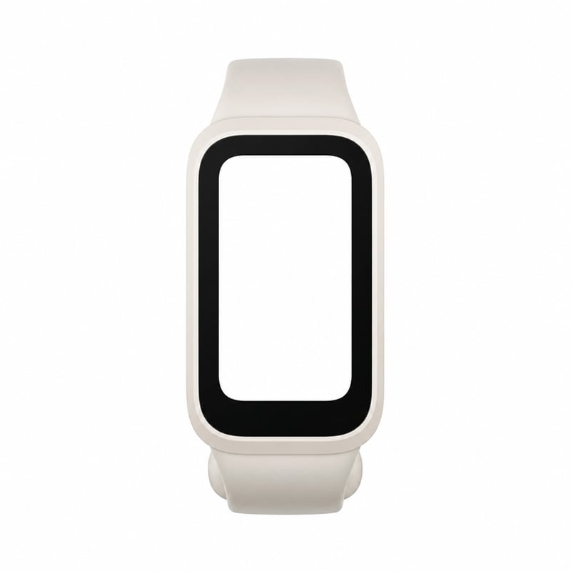 Inteligentný náramok Xiaomi Smart Band 9 Active biely, 1,47" TFT displej, 5ATM — chybný, čiastočne funkčný: chybný displej (stav: pozri 2. obrázok)