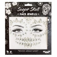 Moon Terror Fesztivál Arcékszer Szett - Többszínű Kristály Matrica, Ideiglenes Tetoválás, SFX Smink 1