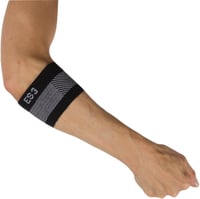 Orthosleeve ES3 könyökrögzítő - Fekete, S méret | 3 zónás kompressziós technológia | Teniszkönyök ellen 1