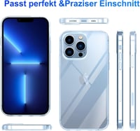 iPhone 13 Pro Átlátszó Ütésálló Szilikon Védőtok 6.1" 2