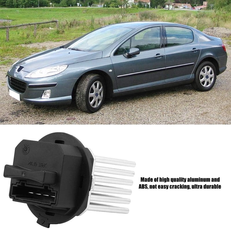 Peugeot 307 407 kompatibilis fűtőventilátor motor ellenállás és vezérlő egység