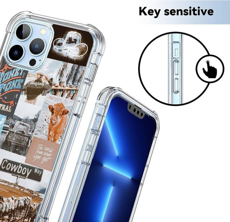 Apple iPhone 13 Pro Max Vadnyugati Kollázs Szilikon Védőtok