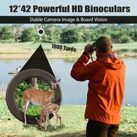 Folgtek 12x42 HD távcső felnőtteknek - Nagy látómező, éjjellátó, vízálló 2