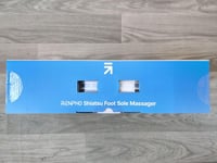 RENPHO Lábmasszírozó Gép Melegítő Funkcióval, Shiatsu Elektromos Talpmasszázs Készülék Állítható Sebességgel 12