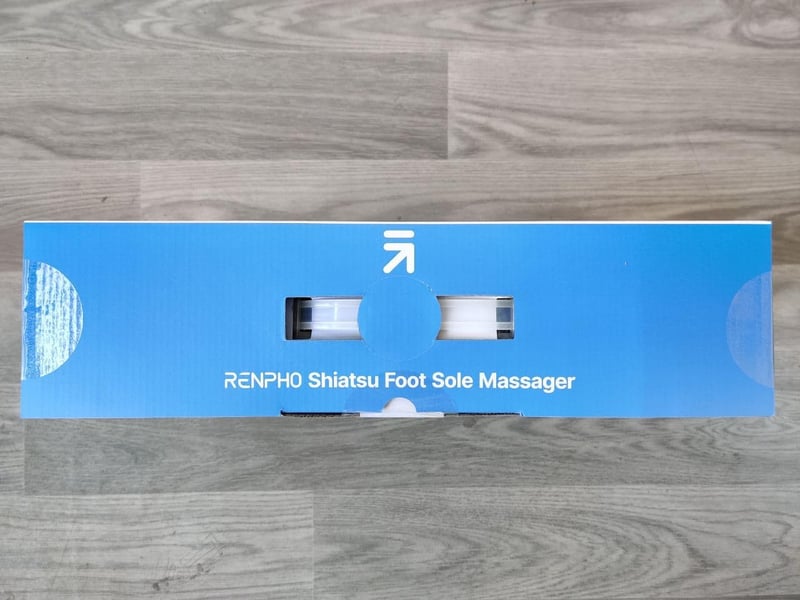 RENPHO Lábmasszírozó Gép Melegítő Funkcióval, Shiatsu Elektromos Talpmasszázs Készülék Állítható Sebességgel
