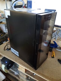 Cecotec Bolero GrandSommelier 1250 CoolCrystal vinski hladnjak za 12 boca, termoelektrični — nedostaju police (stanje: vidi 2. sliku) 2