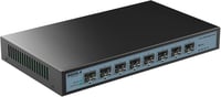 SODOLA 10G Menedzselhető Hálózati Switch 8 SFP+ Porttal - Fali, Ventilátor Nélküli, 160G Sávszélesség, VLAN/QoS/LACP Támogatás, NAS/Szerver  1