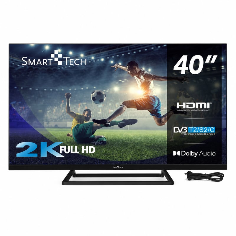 Smart Tech 40FN01V3 LED TV 40 colos (101 cm) Full HD televízió – távirányító nélkül, újszerű állapot (állapot: lásd a 2. képet)