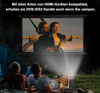 Dcolor DVB-S/S2 Műholdvevő HDMI 1080P USB Media Player PVR Felvevő 5