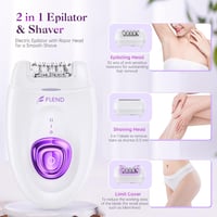 Philips 2 az 1-ben női epilátor és borotva LED fénnyel, arcra és lábra 4