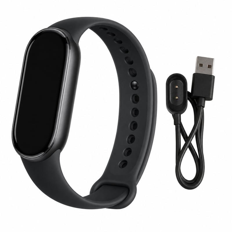 Xiaomi Smart Band 10 inteligentné hodinky fitness náramok 1,72" AMOLED displej 5ATM — chybné, na súčiastky: nereaguje na nič (stav: pozri 2. obrázok)