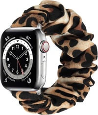 Apple Watch Leopárdmintás Rugalmas Szíj 38-41mm Méretekhez, L-es 1