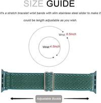 Apple Watch Ultra Ocean Szilikon Sportszíj 38-41mm - Fenyőzöld 3