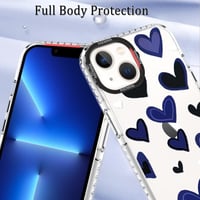 iPhone 13 Szív Mintás Szilikon Védőtok 5
