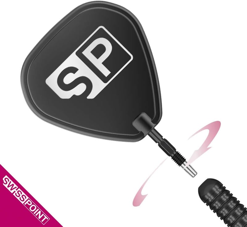 Target Vapor 8 fekete-zöld 24g steeldarts szett, 80% volfrám, Swiss Point
