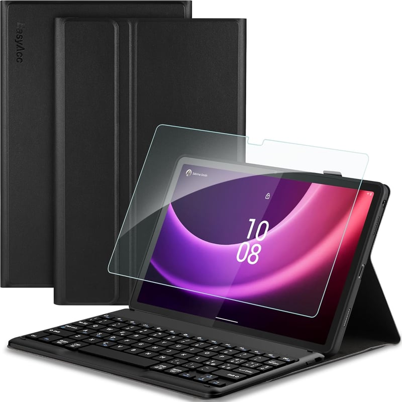 Lenovo Tab P11 (2. gen) 11.5" EasyAcc olasz bluetooth billentyűzetes tok - fekete
