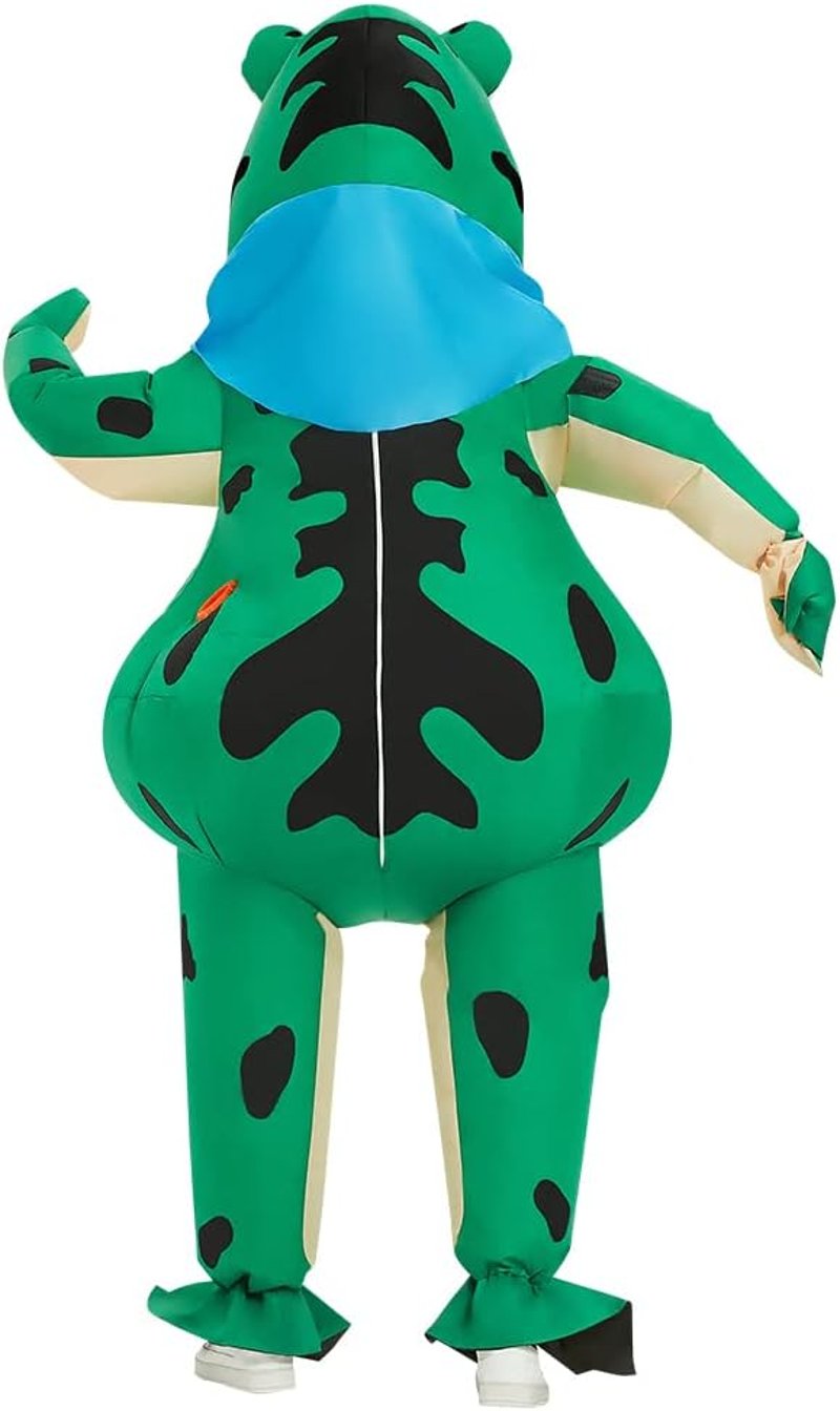 Felfújható béka jelmez felnőtteknek - Vicces Halloween kosztüm
