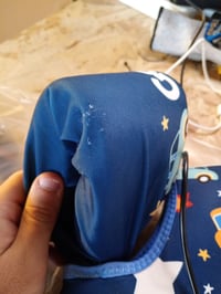 Vestă de înot pentru copii Gogokids cu aripioare, pentru vârste între 3-6 ani, 19-30 kg, pentru băieți și fete — aripioare ușor uzate (stare: vezi poza a 2-a) 4