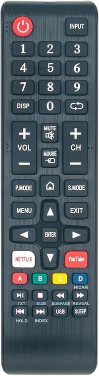 ALLIMITY Univerzális Távirányító Akai LED TV-hez - Kompatibilis AKTV 439FT, 5543FT, 3230T, 3933T, 3232, 5543, 3922NT, 3922T Modellekkel, 10m 1