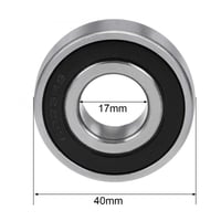 ZKL 6203-2RS Mélyhornyú Golyóscsapágy, Dupla Tömítésű, 10db-os Szett 2