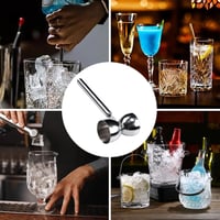 Kétoldalú Koktél Jigger 25/35ml - Báreszközök Otthonra és Vendéglátásba 7