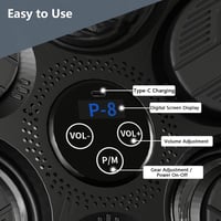 TAZZOR Bluetooth Profi Boxgép Kesztyűvel - Zenés Edzőgép Otthoni Edzéshez, Reflexfejlesztő Koordinációs Eszköz  Felnőtteknek, Fekete 4