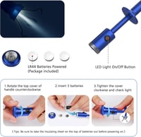 Housolution 72 cm Mágneses Fogó LED Világítással - Hajlítható Szerszám Csavarok, Szögek, Kulcsok Felszedéséhez Nehezen Elérhető Helyekről -  8