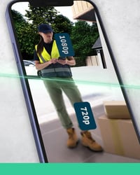 Arlo Essential Vezeték Nélküli Videó Kaputelefon - WiFi, 1536p Felbontás, 180° Látószög, Éjjellátó, Okostelefonról Vezérelhető, Fehér 5