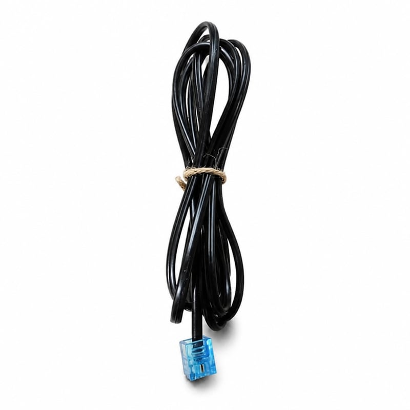 Panasonic KX-TG6821 Telefonvonal-kábel – Vezeték Nélküli Telefonhoz, Fekete, Alkatrész-mentés