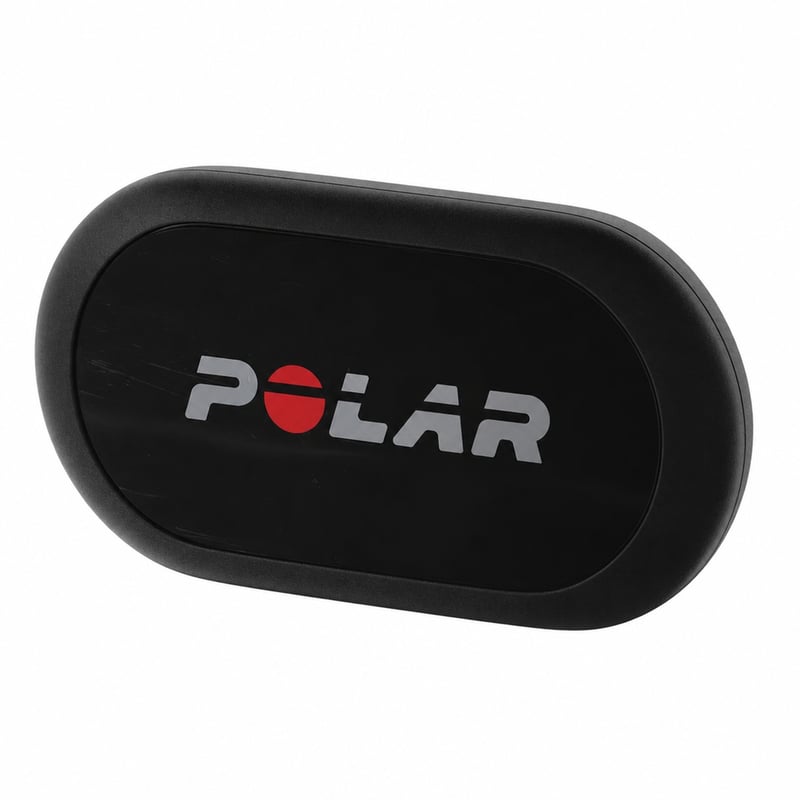 Senzor tepovej frekvencie Polar H10, čierny, veľkosť M-XXL, Bluetooth, ANT+ — používaný, bez hrudného pásu (stav: pozri 2. obrázok)