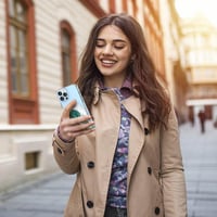 iPhone 13 Pro Max Átlátszó Hullámminás Ütésálló Szilikon Védőtok 7