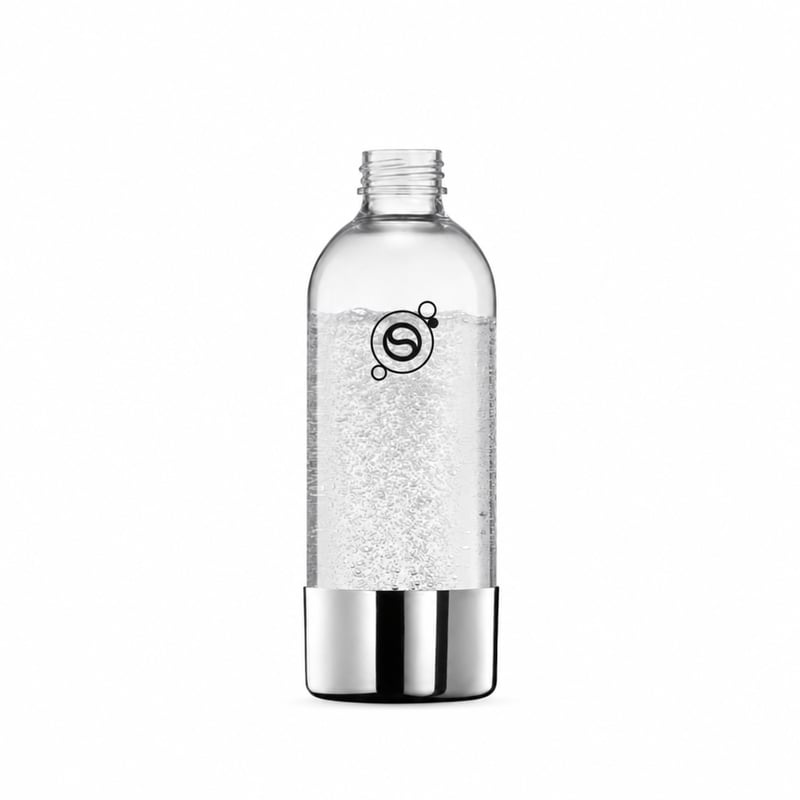 SodaStream Enso mosogatógépben mosható műanyag vízpalack 1 liter - kupak nélkül (állapot: lásd a 2. képet)