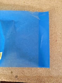 HERMA 7483 Copertă pentru caiet A5 (21x14,8 cm) Albastră, folie PP transparentă, protecție caiet școlar - Copertă șifonată (stare: vezi a 2-a imagine) 2