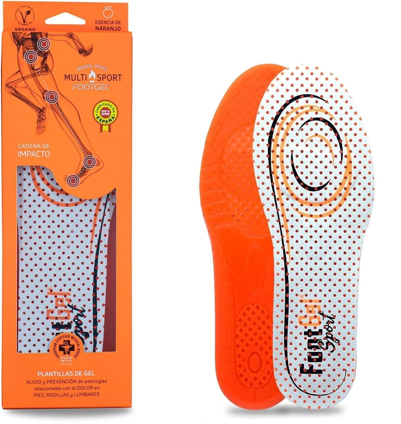 Footgel Sport gél talpbetét 35-38-as méretben, ütéscsillapítással