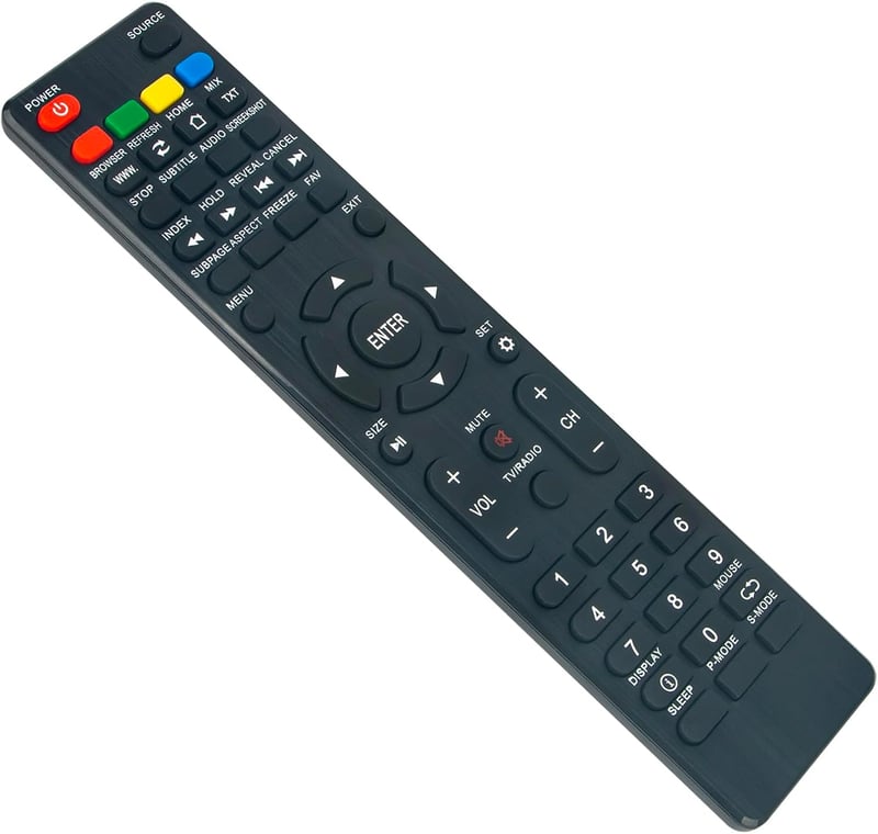ALLIMITY Univerzális Távirányító Nordmende AKAI TV-hez - Kompatibilis AKTV5537S AKTV5836S AKTV4622S AKTV5036S ND39S3100S-SMART ND50KS4100S M