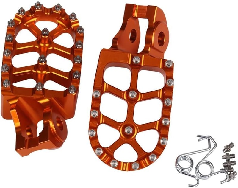 KTM lábtartó pedál - Narancssárga, több modellhez (SX, EXC, XC, SMC)