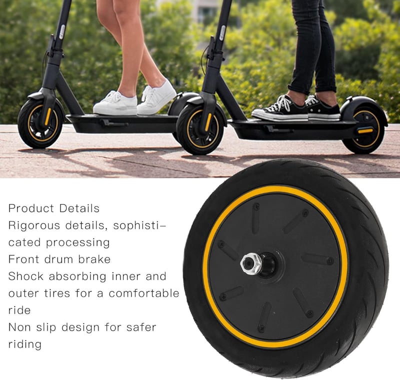 Ninebot MAX G30 350W csúszásmentes gumis hátsókerék-motor