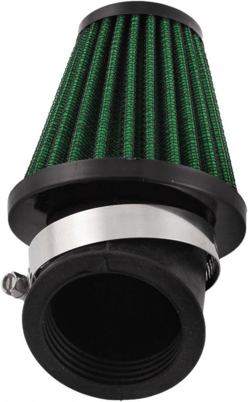 Zöld Univerzális Motorkerékpár Légszűrő Bilincs 38-57mm - Sourcingmap