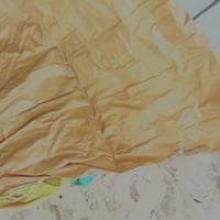 Nafukovacie plážové ležadlo Legami v tvare surfovej dosky, oranžové, 70x173 cm, 2 vzduchové komory, max. 90 kg, použité (stav: pozri 2. obrázok) 2