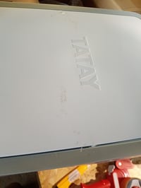 Coș de gunoi de bucătărie TATAY Smart cu capac basculant, 25 litri, alb, plastic fără BPA, pentru interior și exterior — utilizat (stare: vezi a 2-a imagine) 3