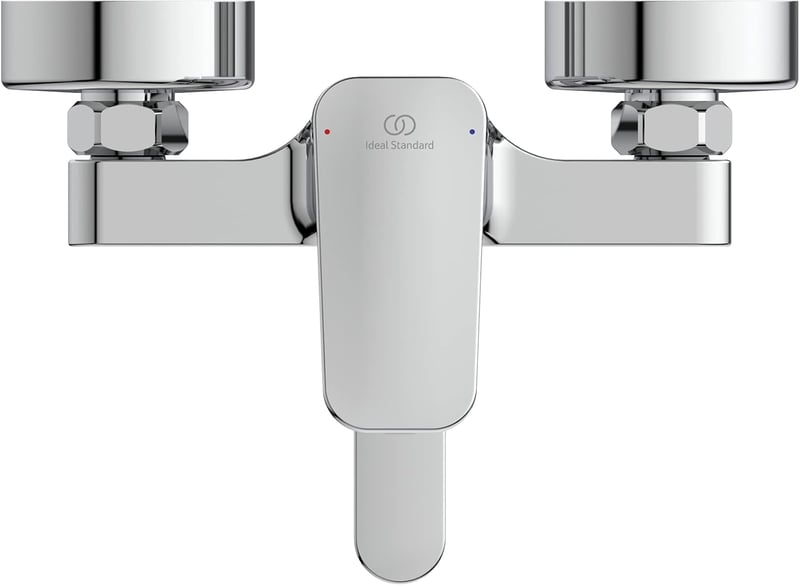 Ideal Standard Ceraplan BD241AA Fali Mosdó Csaptelep - Króm, Víztakarékos Rendszerrel, Sárgaréz, Egykaros Kivitel, Felületre Szerelhető
