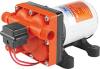 LightEU 12V Nyomáspumpa -11.3l/3,8bar Vízszivattyú Hajókhoz, Lakókocsikhoz, Kempingezéshez - Automatikus Indítás/Leállítás, Túlmelegedés  1