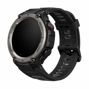 Inteligentné hodinky Amazfit T-Rex Pro 2024, 48 mm, čierne – GPS, 18-dňová výdrž — chybné, na náhradné diely: bez nabíjačky sa nezapnú (stav: pozri 2. obrázok)